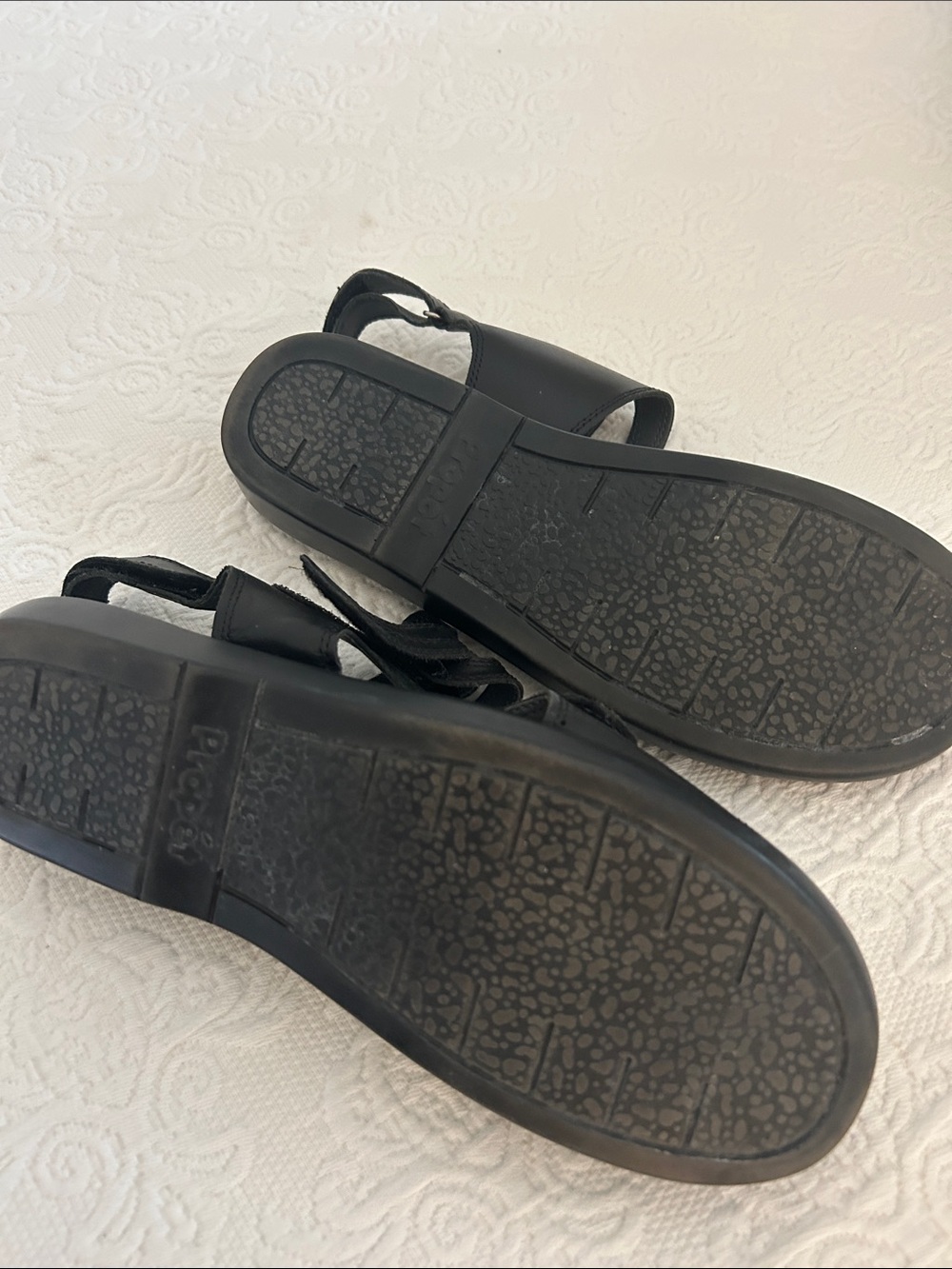 Propel Comfort Adjustable Black Women's Sandals - Picture 4 of 5